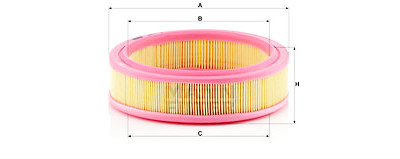 Filtre à air MANN-FILTER C 2233/1