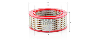 Filtre à air MANN-FILTER C 2263