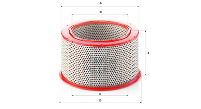 Filtre à air MANN-FILTER C 23 115