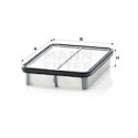 Filtre à air MANN-FILTER C 2326