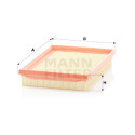 Filtre à air MANN-FILTER C 2345/1
