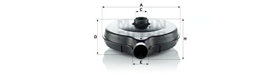 Filtre à air MANN-FILTER C 2356/6