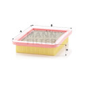 Filtre à air MANN-FILTER C 2368