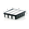 Filtre à air MANN-FILTER C 24 023