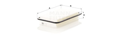 Filtre à air MANN-FILTER C 25 006