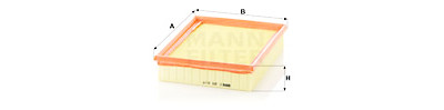 Filtre à air MANN-FILTER C 25 015