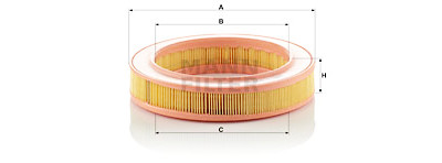 Filtre à air MANN-FILTER C 2540