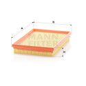 Filtre à air MANN-FILTER C 2557