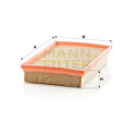 Filtre à air MANN-FILTER C 2589