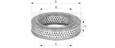 Filtre à air MANN-FILTER C 26 176
