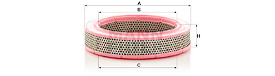 Filtre à air MANN-FILTER C 2649