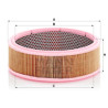 Filtre à air MANN-FILTER C 2651
