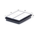Filtre à air MANN-FILTER C 2697