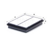 Filtre à air MANN-FILTER C 2697