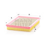 Filtre à air MANN-FILTER C 2733