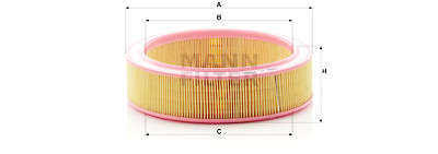 Filtre à air MANN-FILTER C 2760