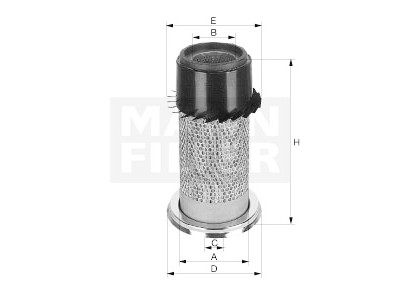Filtre à air MANN-FILTER C 28 357