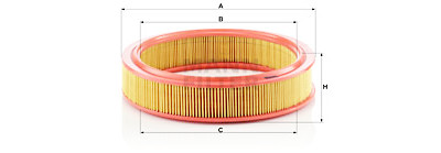 Filtre à air MANN-FILTER C 2944