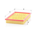 Filtre à air MANN-FILTER C 2991