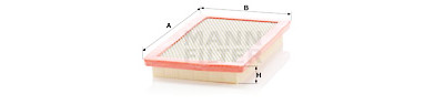 Filtre à air MANN-FILTER C 3177