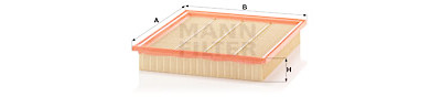 Filtre à air MANN-FILTER C 33 220