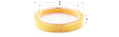Filtre à air MANN-FILTER C 42 098