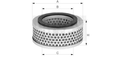 Filtre à air MANN-FILTER C 42 475