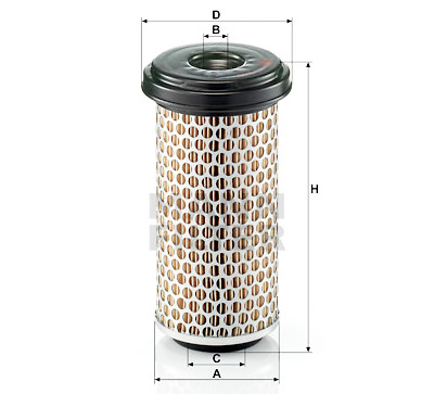 Filtre à air MANN-FILTER C 940