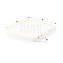 Filtre à air habitacle MANN-FILTER CU 24 001