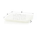Filtre à air habitacle MANN-FILTER CU 2425