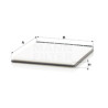 Filtre à air habitacle MANN-FILTER CU 2734