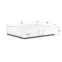 Filtre à air habitacle MANN-FILTER CU 31 100