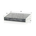 Filtre, air de l'habitacle