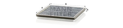 Filtre, air de l'habitacle
