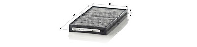 Filtre, air de l'habitacle