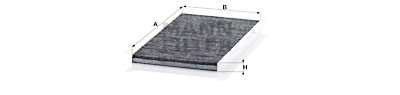 Filtre, air de l'habitacle