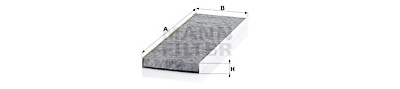 Filtre, air de l'habitacle