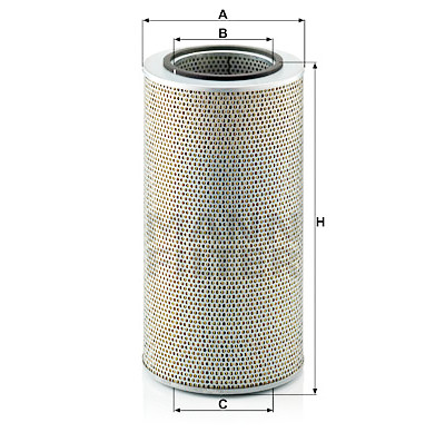 Filtre à huile MANN-FILTER H 20 440