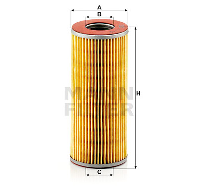 Filtre à huile MANN-FILTER H 712 k