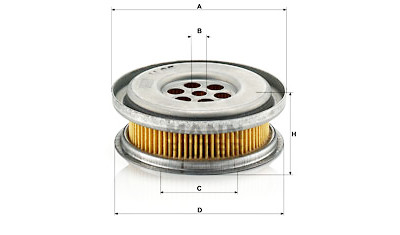 Filtre hydraulique, direction MANN-FILTER H 85