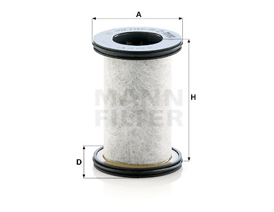 Filtre, ventilation du carter-moteur