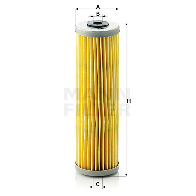 Filtre à carburant MANN-FILTER P 46/1