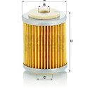 Filtre à carburant MANN-FILTER P 609