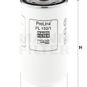 Filtre à carburant MANN-FILTER PL 150/1