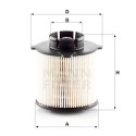Filtre à carburant MANN-FILTER PU 9001 x
