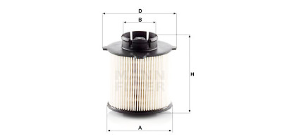 Filtre à carburant MANN-FILTER PU 9001 x