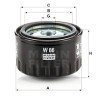 Filtre à huile MANN-FILTER W 86