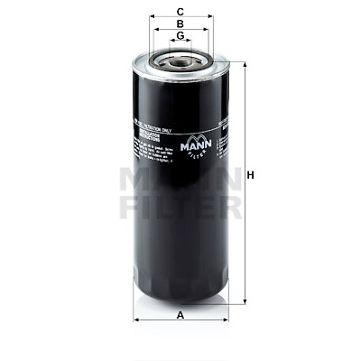 Filtre à carburant MANN-FILTER WK 11 102/5