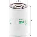 Filtre à carburant MANN-FILTER WK 8001