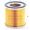 Filtre à air MANN-FILTER C 1247